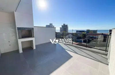 Cobertura com 3 dormitórios à venda por r$ 750.000,00 - balneário perequê - matinhos/pr