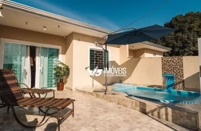 Casa com 2 dormitórios à venda, 54 m² por r$ 390.000,00 - balneário currais - matinhos/pr