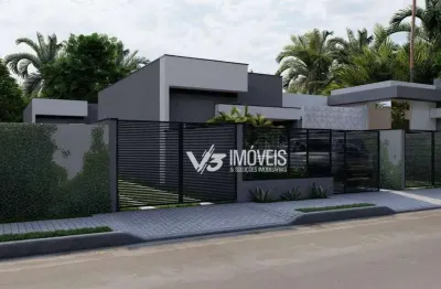 Casa com 2 dormitórios à venda, 52 m² por r$ 315.000,00 - balneario riviera - matinhos/pr