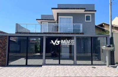 Sobrado com 3 dormitórios à venda, 200 m² por r$ 1.300.000,00 - balneário perequê - matinhos/pr