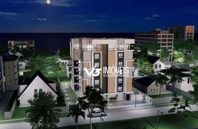 Apartamento com 2 dormitórios à venda, 67 m² por r$ 572.126,28 - balneário gaivotas - matinhos/pr