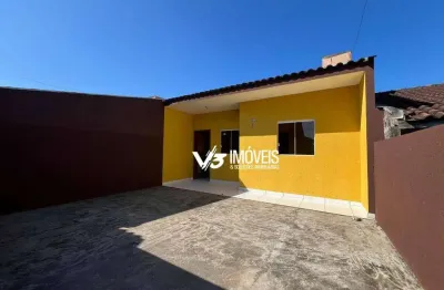 Casa com 2 dormitórios à venda, 48 m² por r$ 235.000,00 - rio da onca - matinhos/pr