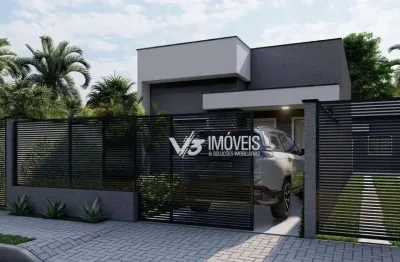 Casa com 2 dormitórios à venda por r$ 295.000,00 - balneario riviera - matinhos/pr