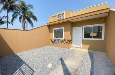 Casa com 2 dormitórios à venda, 63 m² por r$ 270.000,00 - rivieira - matinhos/pr