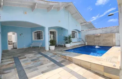 Casa com piscina - 3 dormitórios - parque oásis - peruíbe