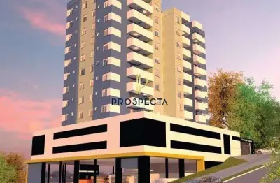 Apartamento de  02 dormitórios, sacada com churrasqueira e 01 vaga de garagem co
