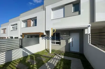 Sobrado duplex novo com 02 suítes no bairro são luiz em caxias do sul rs