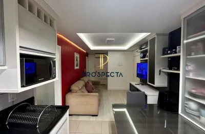 Excluviso apartamento mobiliado com 02 dormitórios no bairro desvio rizzo em cax