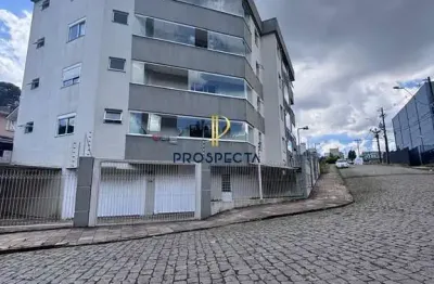 Apartamento com terraço 02 dormitórios no bairro charqueadas em caxias do sul -