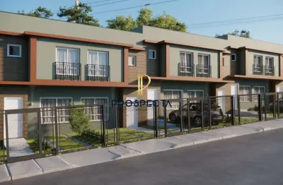 Sobrado com entrada individual 02 dormitórios no bairro morada dos alpes em caxi