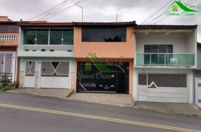 Casa à venda em osasco-sp, cidade das flores: 3 quartos, 1 suíte, 1 sala, 4 banheiros e 2 vagas de garagem, 242m²