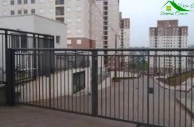 Apartamento à venda em carapicuíba-sp, vila da oportunidade: 2 quartos, 2 salas, 1 banheiro, 1 vaga, 48m². aproveite!