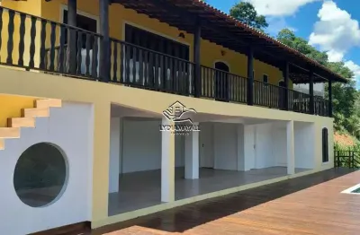 Lmps2123-casa condominio 4 suites garagem vale do cuiaba itaipava petropolis rj