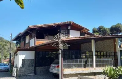 Lm1912-casa condominio 5 suites garagem 2 carros quitandinha petropolis rj