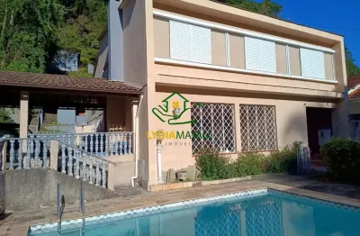 Lmps5822 casa de alto padrao 4 quartos 1 suite 4 garagens  sao sebastiao petropolis rj