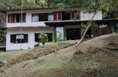 Lmps8997 casa alto padrao condominio 3 quartos 2 suites duas garagens terreno amplo piscina sauna hidro academia araras petropolis rj *** porteira semi-fechada ***