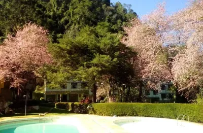 Lm8976-apartamento 2 quartos garagem lazer completo porteira fechada bonsucesso itaipava petropolis rj