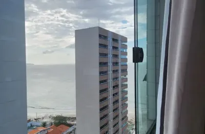 Flat à venda no number one – ponta d’areia, 1 quarto, andar médio, mobiliado