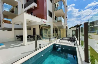 Apartamento com 2 quartos à venda, praia de palmas - governador celso ramos