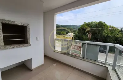 Apartamento novo com 03 quartos, frente rua, vista área verde na praia de palmas - venda