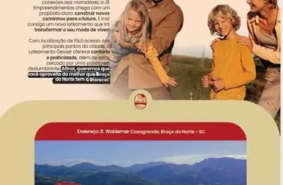 Terreno à venda na Waldemar  Casagrande, Centro, Braço do Norte