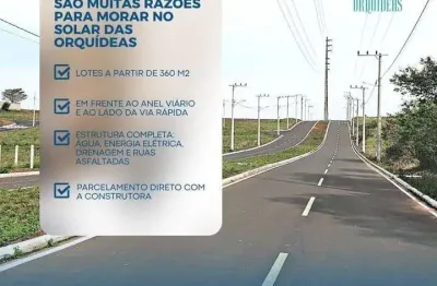 Terreno no loteamento solar das orquídeas ii/ cristo rei/ içara/ sc