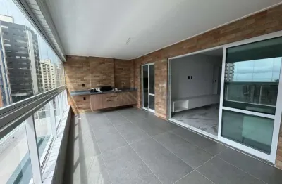 Apartamento para venda em praia grande, aviação, 3 dormitórios, 2 suítes, 1 banheiro, 2 vagas