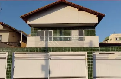 Sobrado em condomínio para venda em praia grande, solemar, 2 dormitórios, 2 banheiros, 1 vaga