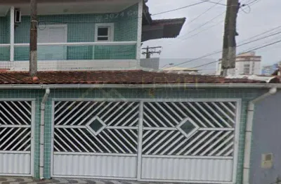 Sobrado geminado para venda em praia grande, maracanã, 3 dormitórios, 2 suítes, 2 banheiros, 2 vagas