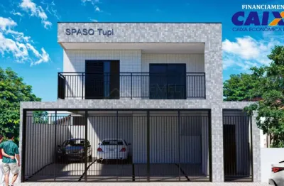 Casa em condomínio para venda em praia grande, vila tupi, 2 dormitórios, 2 banheiros, 1 vaga