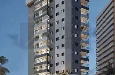 Apartamento para venda em praia grande, guilhermina, 2 dormitórios, 1 suíte, 1 banheiro, 1 vaga