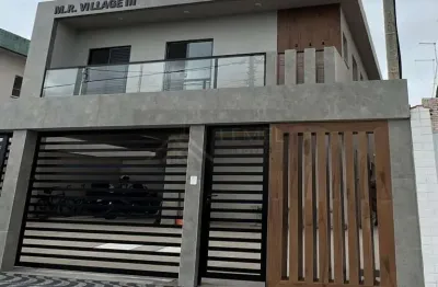 Casa em condomínio para venda em praia grande, esmeralda, 1 dormitório, 1 banheiro, 1 vaga
