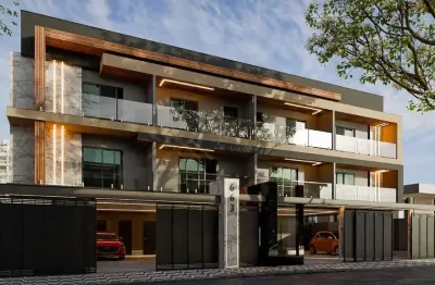 Sobrado em condomínio para venda em praia grande, guilhermina, 2 dormitórios, 1 banheiro, 1 vaga