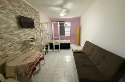 Kitnet para venda em praia grande, mirim, 1 banheiro