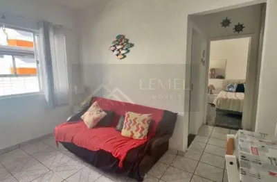 Apartamento para venda em praia grande, guilhermina, 1 dormitório, 1 banheiro, 1 vaga