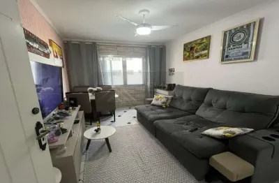 Apartamento para venda em praia grande, vila tupi, 1 dormitório, 1 vaga