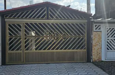 Casa geminada para venda em praia grande, mirim, 3 dormitórios, 2 banheiros, 2 vagas