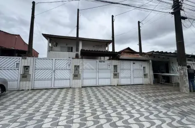 Casa para venda em praia grande, tude bastos, 3 dormitórios, 1 suíte, 1 banheiro, 2 vagas