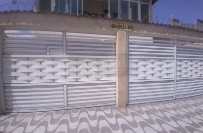 Casa em condomínio para venda em praia grande, anhanguera, 2 dormitórios, 1 banheiro