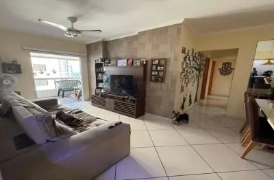 Apartamento para venda em praia grande, ocian, 3 dormitórios, 2 suítes, 1 banheiro, 2 vagas