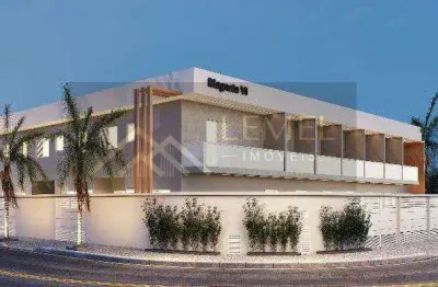 Sobrado em Condomínio para Venda em Praia Grande, Mirim, 2 dormitórios, 1 banheiro, 1 vaga