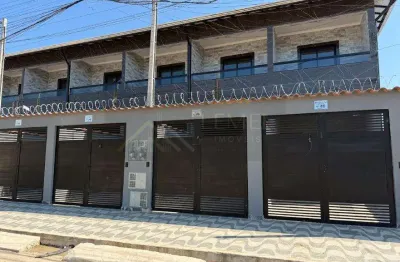 Sobrado em condomínio para venda em praia grande, esmeralda, 2 dormitórios, 1 banheiro, 1 vaga