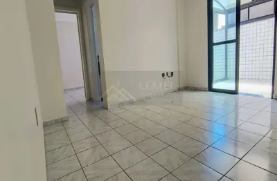 Apartamento para Locação em Praia Grande, Vila Caiçara, 1 dormitório, 1 banheiro, 1 vaga