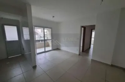 Apartamento para Locação em Praia Grande, Guilhermina, 2 dormitórios, 1 suíte, 1 banheiro, 1 vaga