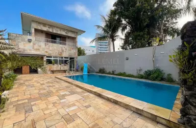 Sobrado para Venda em Praia Grande, Vila Caiçara, 4 dormitórios, 3 suítes, 5 banheiros, 6 vagas