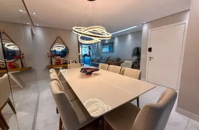 Alto padrão, frente mar, com 03 suites, todo mobiliado na vila guilhermina!!