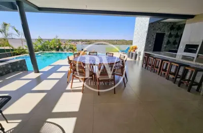 Casa de luxo à venda no condomínio jardins munique – goiânia | 590m² 4 suítes