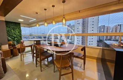 Apartamento mobiliado de alto padrão à venda no setor bueno | 170m² | 3 suítes