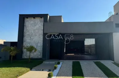 Casa em condomínio fechado com 3 quartos à venda na Avenida Arvoredo, Jardins Bolonha, Senador Canedo