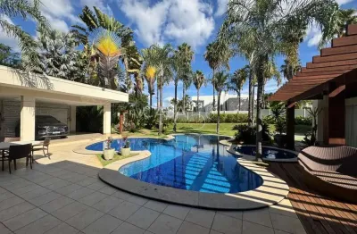 Sobrado de luxo no alphaville cruzeiro, 4 suítes, lote 1.800 m², const. 700 m²